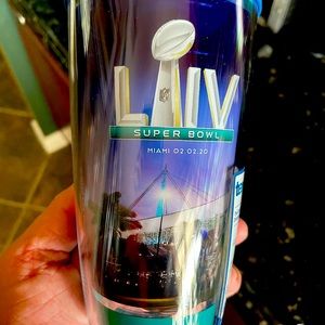 Super Bowl Tervis Tumbler 16oz collectors item